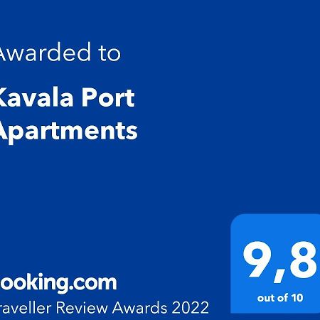 Kavala Port Apartments Dış mekan fotoğraf